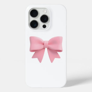 Rosa Schleifen-Phonehülle Ästhetik Soft Girl Case-Mate iPhone Hülle