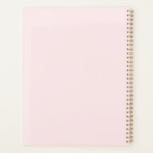 Rosa Schleifen-Zitat 2026 Planer (Rückseite)
