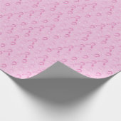 rosa Schleimhaut, Brustkrebs, Unterstützung, Gesch Geschenkpapier (Ecke)