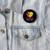 Rosa Schleimhaut und Picklell Ll Herzrhythmusstöru Button (Beispiel)