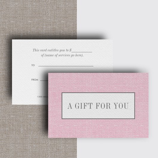 Rosa | Schlichte Elegante Linen Look Chic