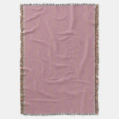 Rosa, schlichte, moderne, coole, trendige Zickzack Decke (Vorderseite Vertikal)
