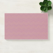 Rosa, schlichte, moderne, coole, trendige Zickzack Post-it Klebezettel (Büro)