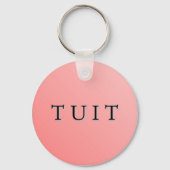 Rosa Schlüsselanhänger (Vorderseite)