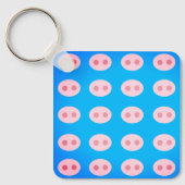 Rosa Schlüsselanhänger (Vorderseite)