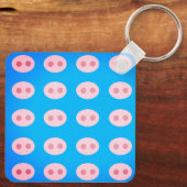 Rosa Schlüsselanhänger (Rückseite)