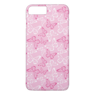 Rosa Schmetterling Case-Mate iPhone Hülle