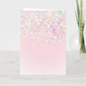 Rosa Schmetterling danke (Rückseite)