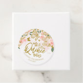 Rosa Schmetterling Party Geschenkanhänger (Beispiel)