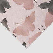 Rosa Schmetterling Seidenpapier (Detail)