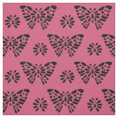 Rosa Schmetterling Stoff (Muster)