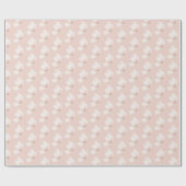 Rosa Schmetterlinge Geburtstag Geschenkpapier (Flach)