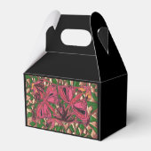 Rosa Schmetterlinge Geschenkschachtel (Rückseite)