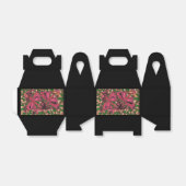 Rosa Schmetterlinge Geschenkschachtel (Ungefaltet)