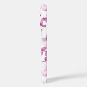 Rosa Schmetterlinge Moderne, elegante Monogramm Case-Mate iPhone Hülle (Rückseite / Links)