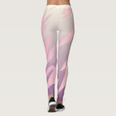 Rosa SchmetterlingLeggings Leggings (Rückseite)