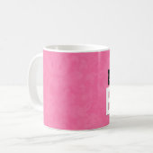 Rosa-Schmutz V31 der CHEF der Welt bester Tasse (Vorderseite Links)