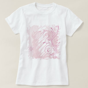 rosa Schmutzwinter T-Shirt