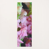 Rosa Schnappschüsse Yogamatte (Rückseite)