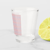rosa schnapsglas (Rechts)