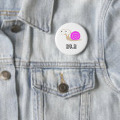 Rosa Schnecke 26,2 Button (Beispiel)