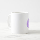 Rosa Schnee-Gallonen-Tasse Kaffeetasse (Vorderseite Links)