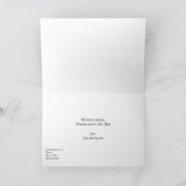 Rosa Schnee umfaßte Rosen Weihnachten (Innenseite)