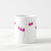 Rosa Schneefall-Blume Kaffeetasse (Mittel)