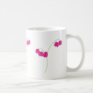 Rosa Schneefall-Blume Kaffeetasse