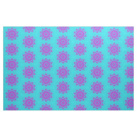 Rosa Schneeflocken Stoff (Fat Quarter (45,7 x 55,9 cm))