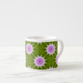 Rosa Schneeflocken Tasse (Vorderseite Rechts)