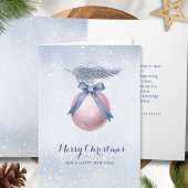 Rosa Schneeflocken Weihnachten Weihnachten Foto