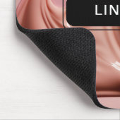 Rosa Schönheit Mousepad (Ecke)