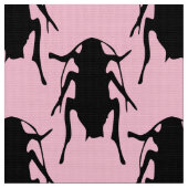 rosa Schornsteine Stoff (Nahaufnahme)