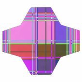 Rosa Schottenstoff-Muster Tuch Madras Fußball (Flach)