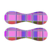 Rosa Schottenstoff-Musterstoff Madras Baseball (Paneele)