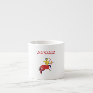 Rosa Schütze, Tierkreiszeichen, Sternzeichen Espressotasse