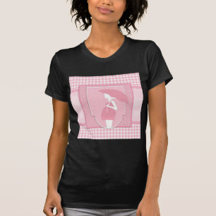 rosa Schwangerschaft T-Shirt