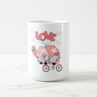 Rosa Schwarz - Der moderne Valentinstag Kaffeetasse