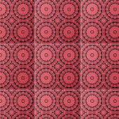 Rosa Schwarz Ethnisch marokkanisches Mosaikmuster Fliese