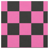 rosa Schwarz-Gelb-Muster Stoff (Nahaufnahme)