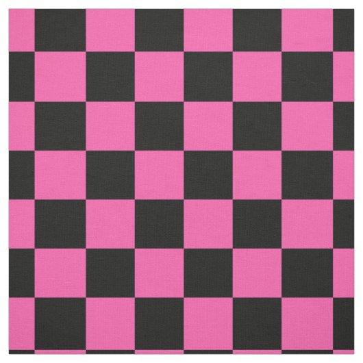 rosa Schwarz-Gelb-Muster Stoff (Muster)