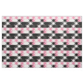 rosa schwarz grau weiß geometrisch stoff (Fat Quarter (45,7 x 55,9 cm))