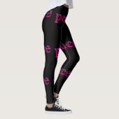 Rosa schwarz leggings (Rechts)