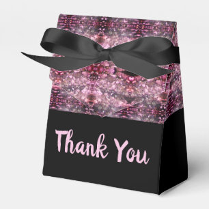 Rosa Schwarz und Burgund Geschenkschachtel