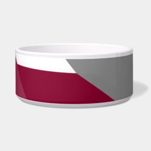 Rosa Schwarz und grau Abstrakt Napf