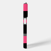 Rosa Schwarz und Grau Case-Mate iPhone Hülle (Rückseite / Rechts)