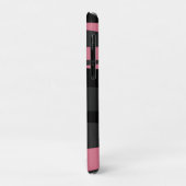 Rosa Schwarz und Grau Case-Mate iPhone Hülle (Hinten/Links)