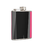 Rosa Schwarz und Grau Flachmann (Rechts)