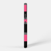 Rosa Schwarz und Grau Samsung Galaxy Hülle (Rechte Seite)